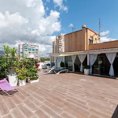 Atico Con Enorme Terraza Y Chill Out Particular Leilighet Benidorm Eksteriør bilde